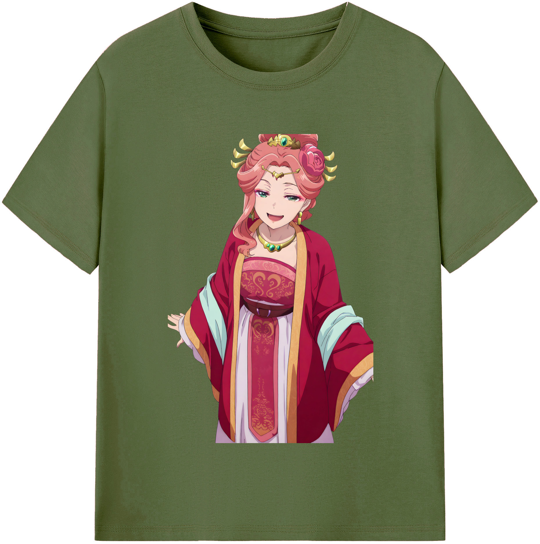 （画像用） 薬屋のひとりごと The Apothecary Diaries 綿100％半袖Tシャツ（フロントプリント）